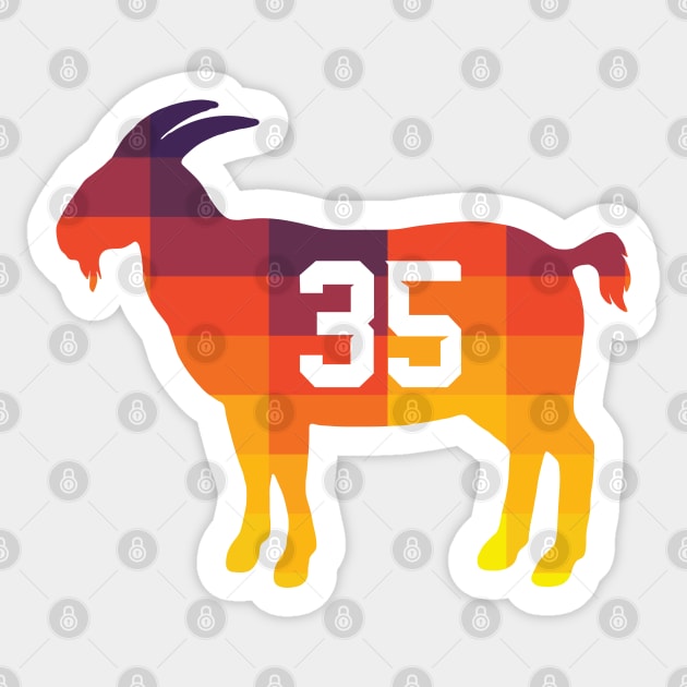 Kevin Durant Phoenix Goat Qiangy Sticker by qiangdade
